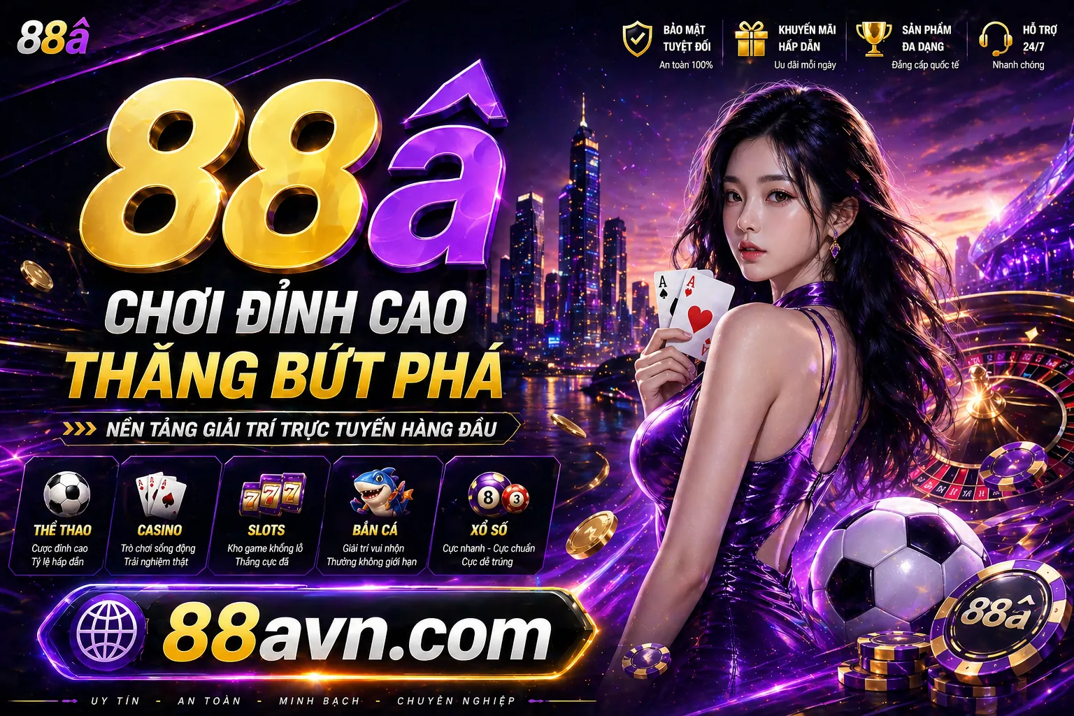 Sân vận động lớn với đèn sáng và hình ảnh cá cược thể thao năng động trên nền xanh vàng của vina88 app